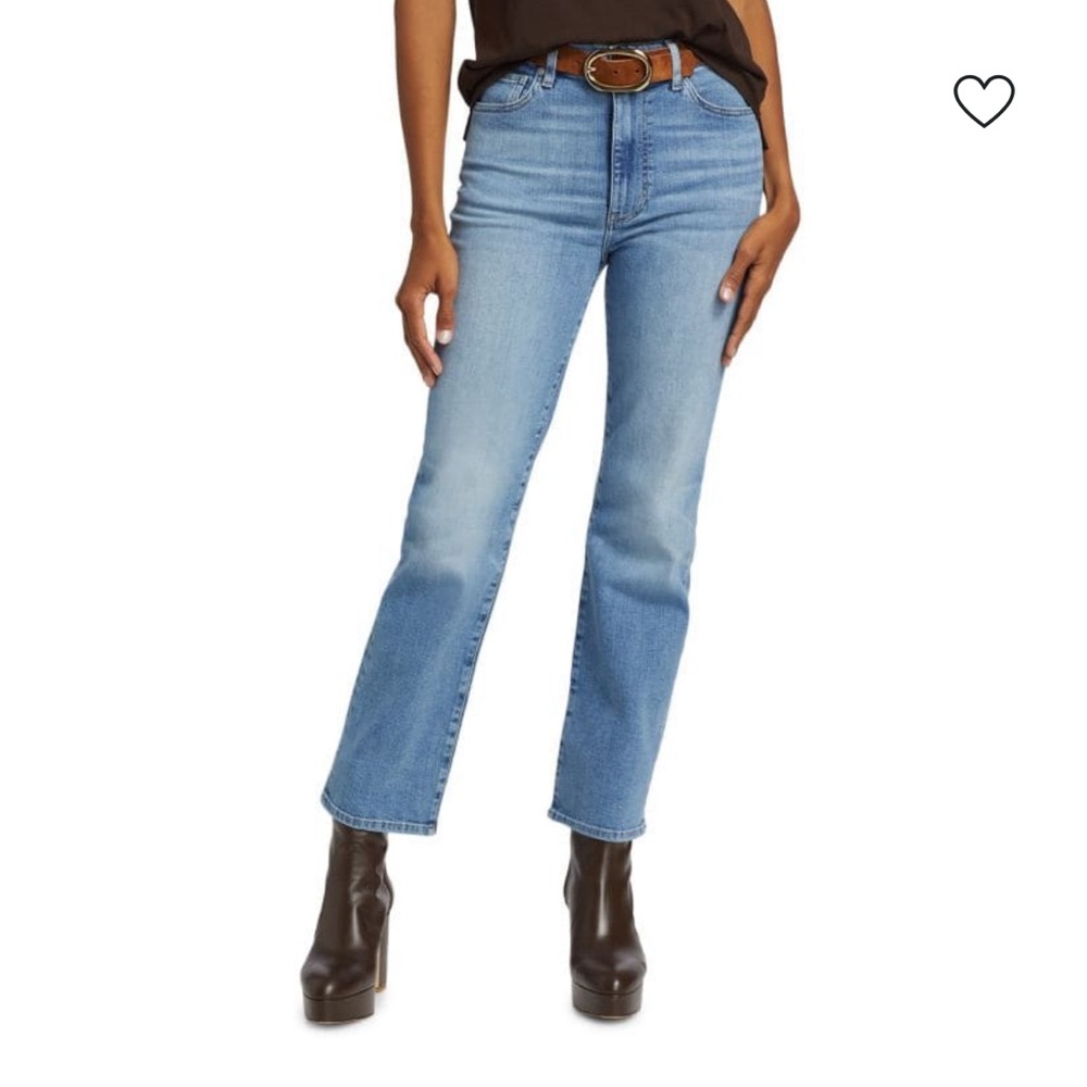Frame Le Sleek Straight Jean in Whimsy